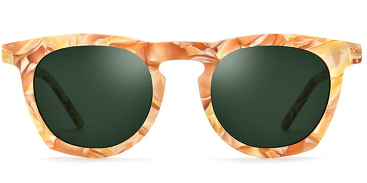 Pattern Orange + Dark Green Polarized Lenses (SG6060-3)