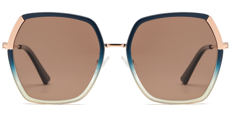 Pattern Blue + Amber Polarized Lenses (SG6166-475)