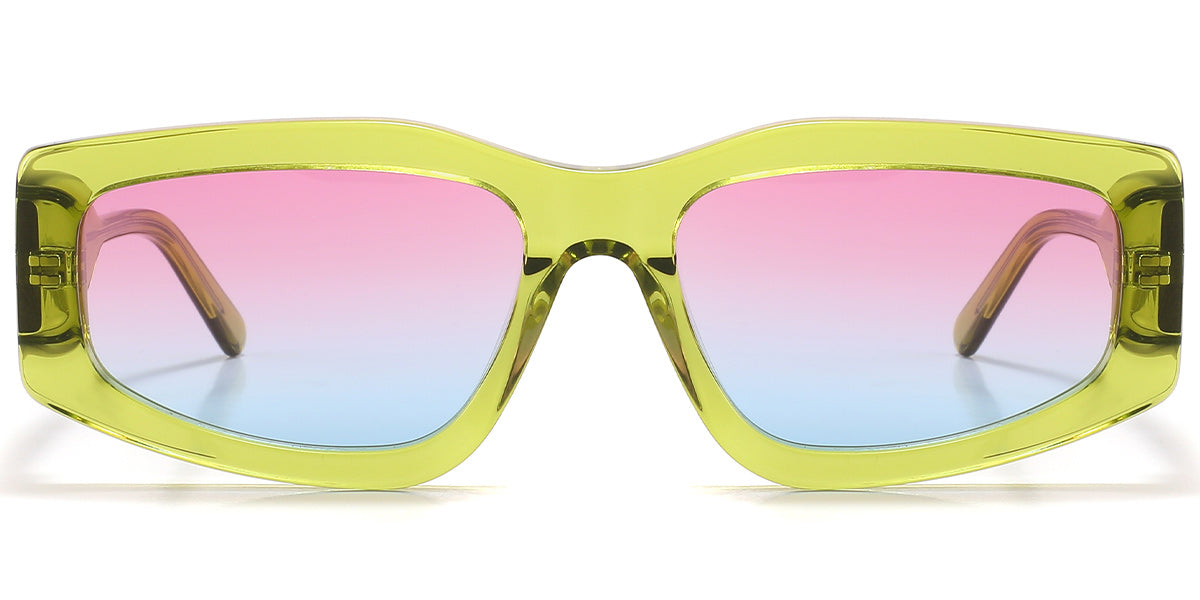 Translucent Green + Blue-Pink Polarized Lenses (SG6108-4)