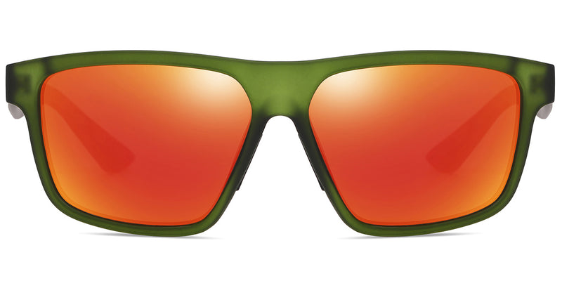 Green + Mirrored Red Polarized Lenses (SG6160-5)