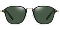 Black Gold + Dark Green Polarized Lenses (SG4937-2)