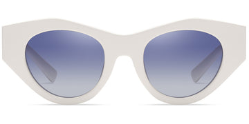 White + Gradient Gray Polarized Lenses (SG6267-3)