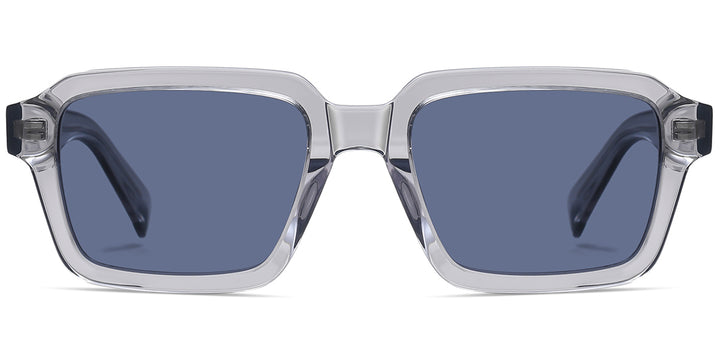 Translucent Gray + Blue Polarized Lenses (SG6258-2)