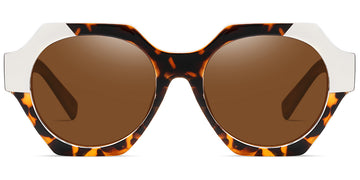 Pattern Tortoiseshell + Amber Polarized Lenses (SG6269-2)