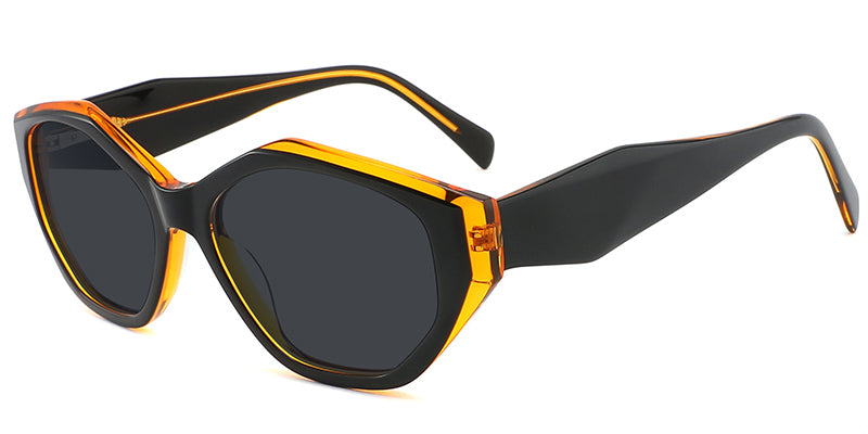 Pattern Yellow + Dark Gray Polarized Lenses (SG4394-3)