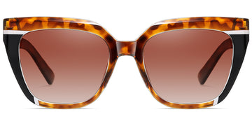 Pattern Tortoiseshell + Gradient Amber Polarized Lenses (SG6273-3)