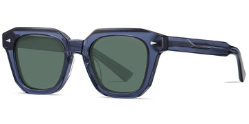 Translucent Blue + Dark Green Polarized Lenses (SG6262-2)