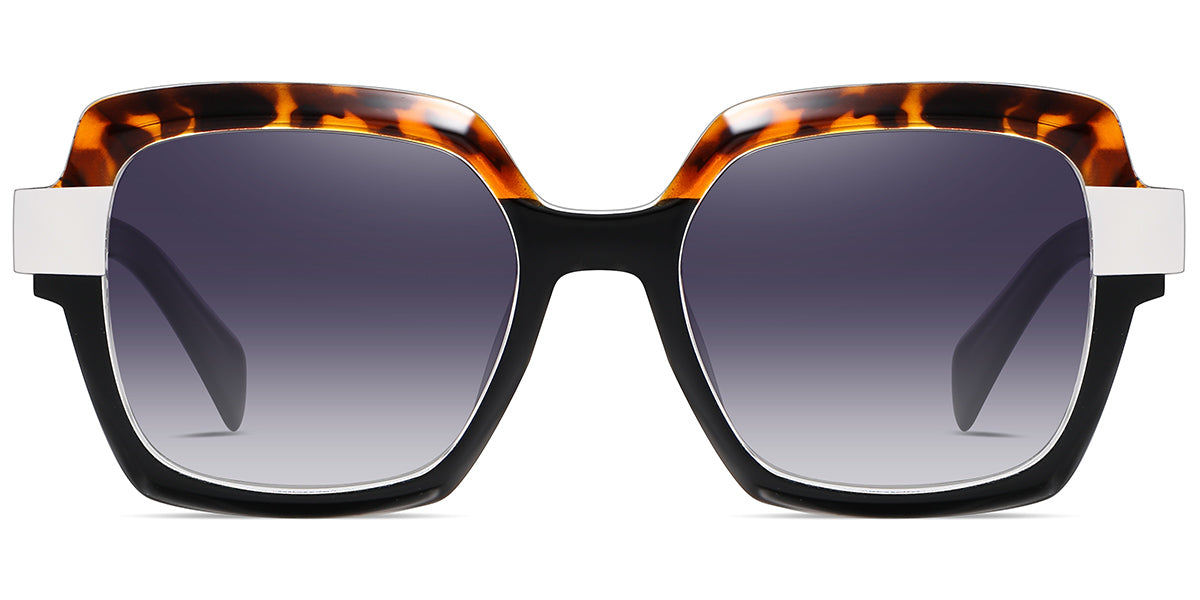 Pattern Black + Gradient Gray Polarized Lenses (SG6224-2)