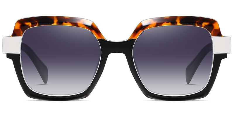 Pattern Black + Gradient Gray Polarized Lenses (SG6224-2)