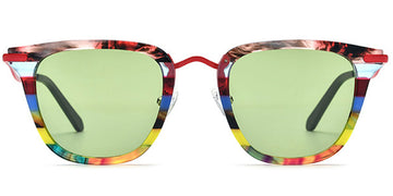 Pattern Red + Green Polarized Lenses (SG6076-1)