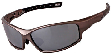 Brown + Mirrored Silver Polarized Lenses (SG6290-6)