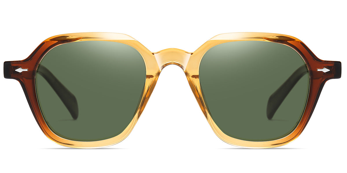 Gradient Brown + Green Polarized Lenses (SG6024-3)