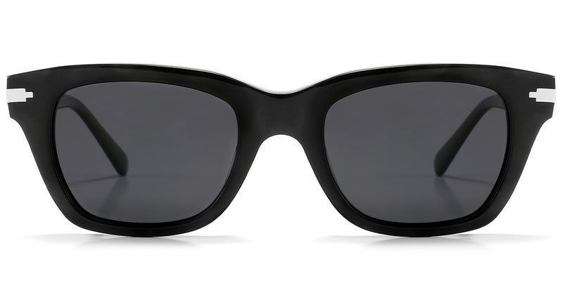 Black + Dark Gray Polarized Lenses (SG5708-1)