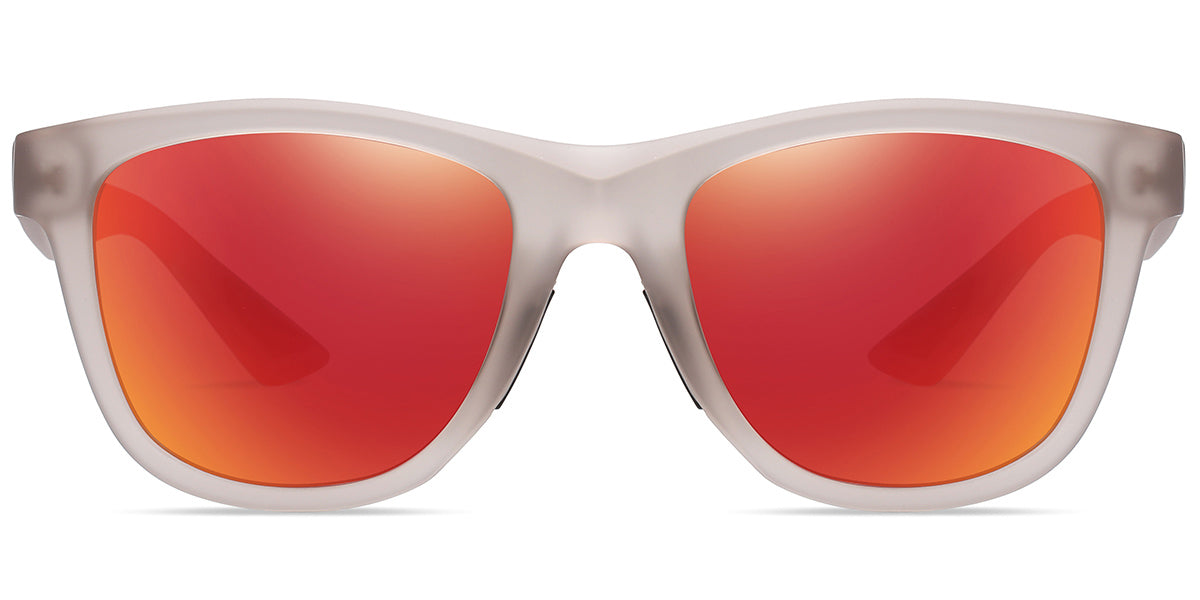 Translucent Brown + Mirrored Red Polarized Lenses (SG6144-5)