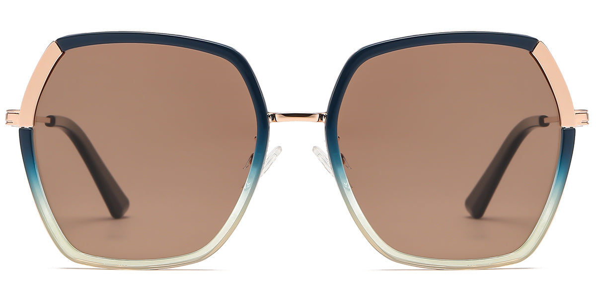 Gradient Blue + Amber Polarized Lenses (SG6141-475)