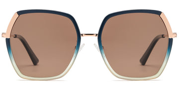 Gradient Blue + Amber Polarized Lenses (SG6141-475)