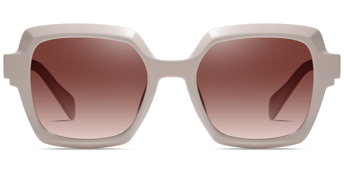 White + Gradient Amber Polarized Lenses (SG6224-3)