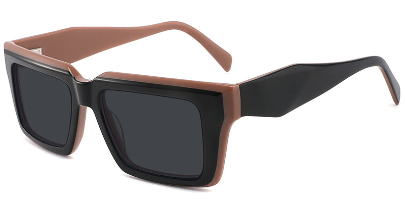 Pattern Brown + Dark Gray Polarized Lenses (SG4391-4)
