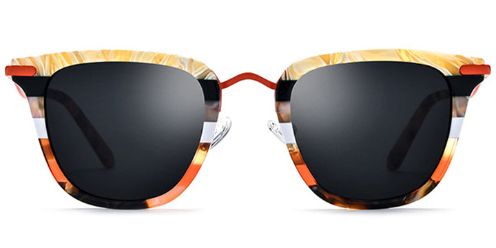 Pattern Orange + Dark Gray Polarized Lenses (SG6076-4)