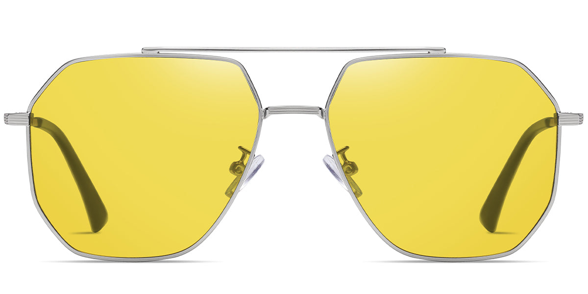Silver + Yellow Polarized Lenses (SG4744-5)