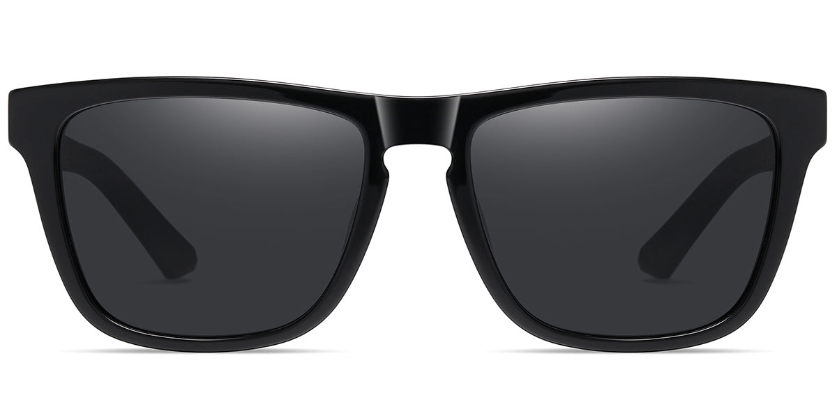 Bright Black + Dark Gray Polarized Lenses (SG6143-1)
