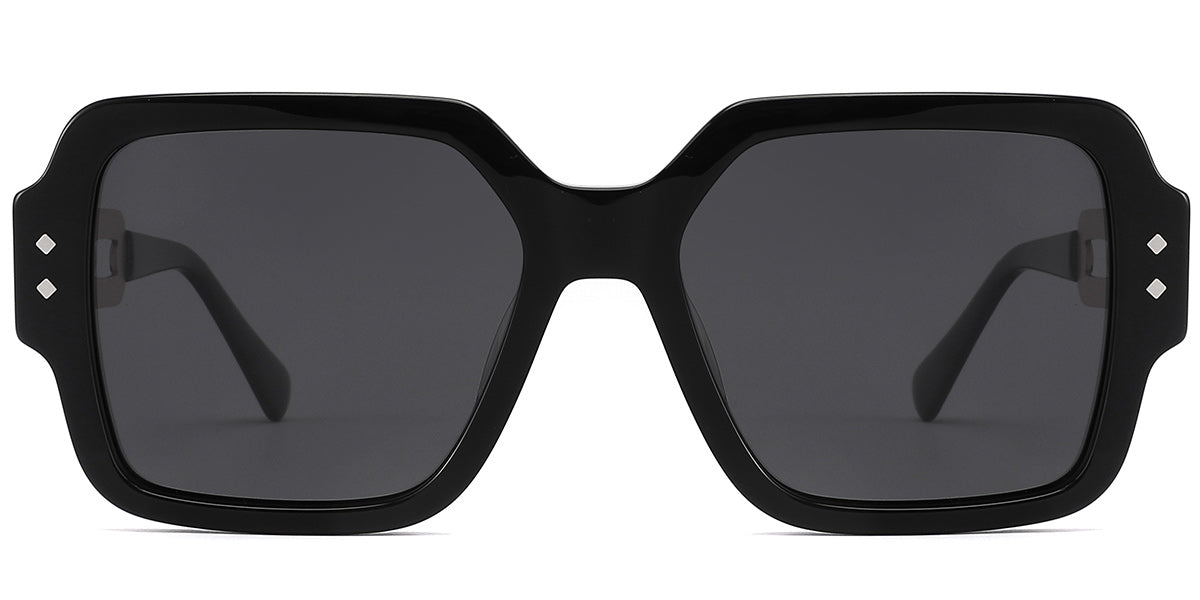 Black + Dark Gray Polarized Lenses (SG4298-1)