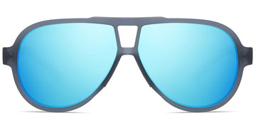 Gray + Mirrored Ice Blue Polarized Lenses (SG6161-4)