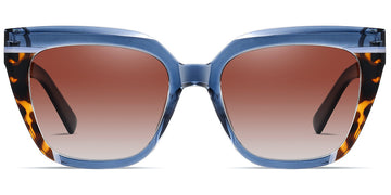 Pattern Blue + Gradient Amber Polarized Lenses (SG6273-2)