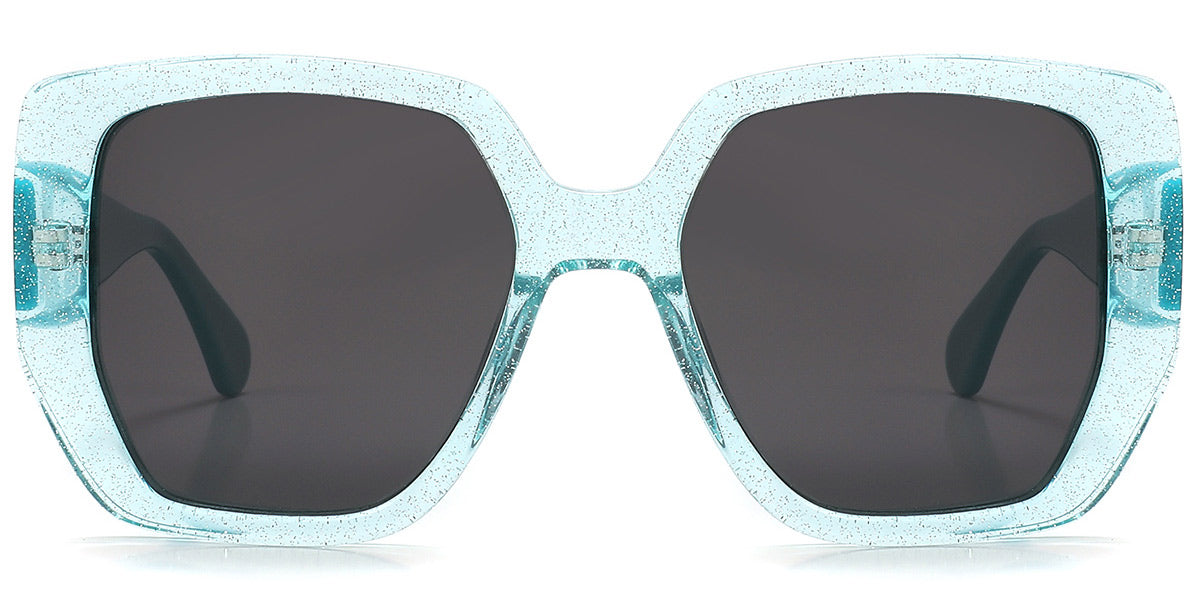 Translucent Blue + Dark Gray Polarized Lenses (SG6133-4)