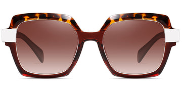 Pattern Tortoiseshell + Gradient Amber Polarized Lenses (SG6224-4)