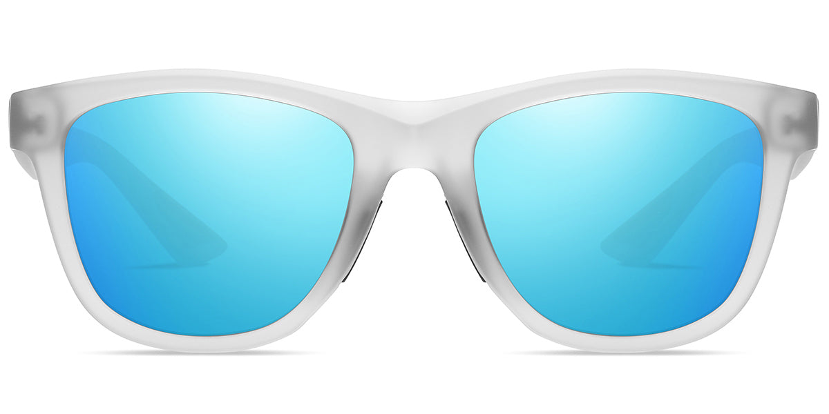 Translucent White + Blue Polarized Lenses (SG6144-4)