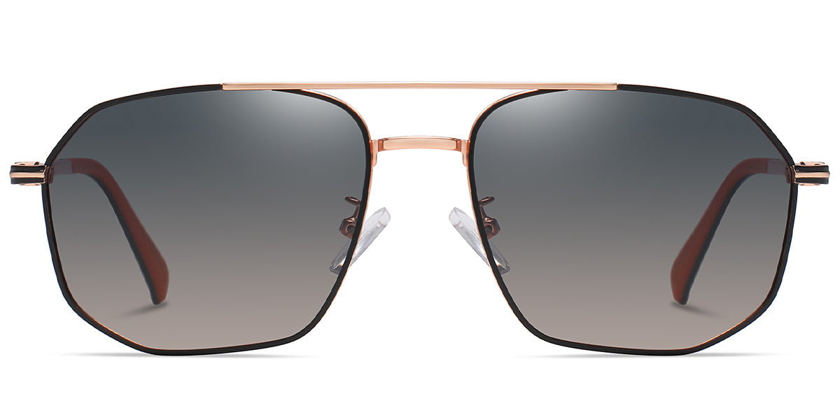 Black-Gold + Gray-Yellow Polarized Lenses (SG4415-1)