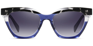 Pattern Blue + Gradient Gray Polarized Lenses (SG6271-2)