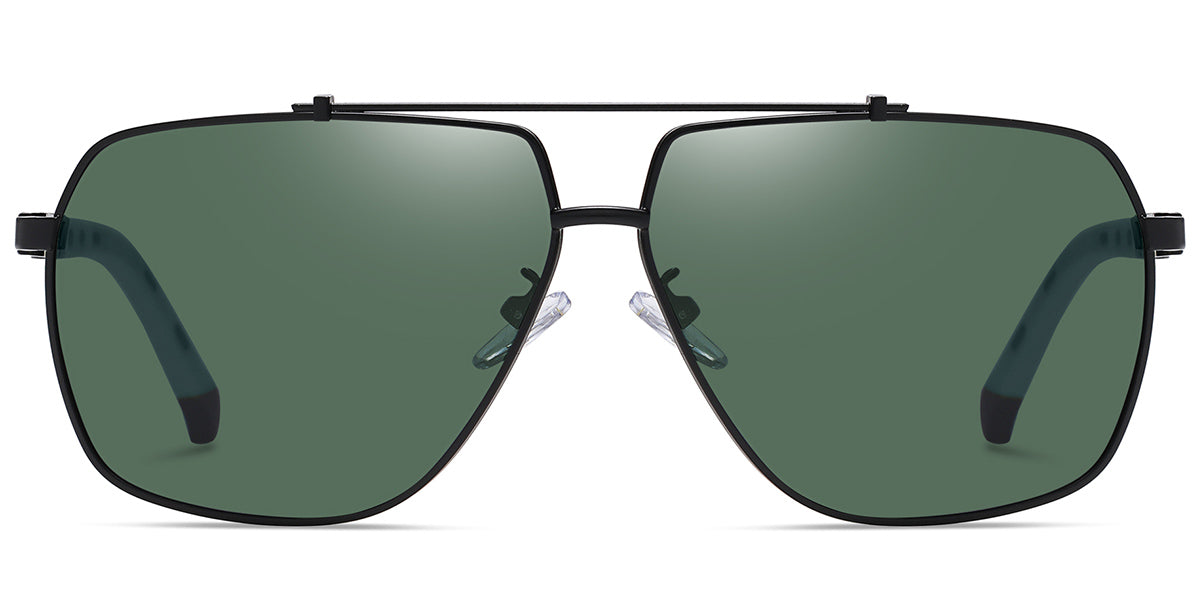 Black + Dark Green Polarized Lenses (SG4740-5)