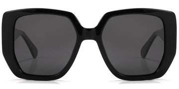 Black + Dark Gray Polarized Lenses (SG6133-1)