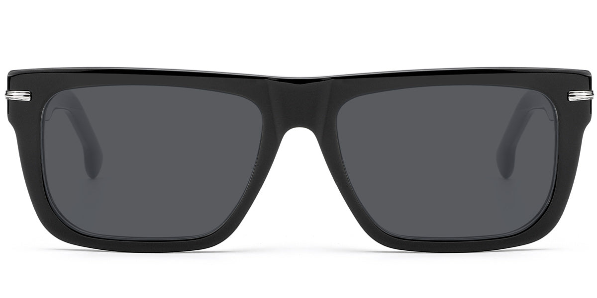 Black + Dark Gray Polarized Lenses (SG6117-1)