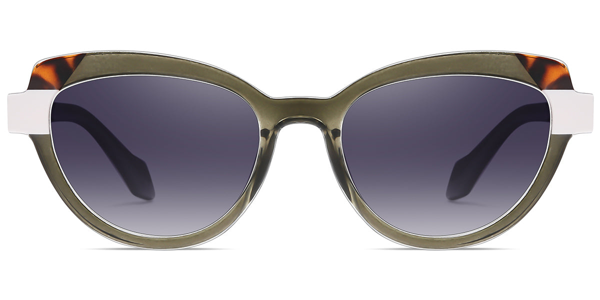 Pattern Green + Gradient Gray Polarized Lenses (SG6232-5)