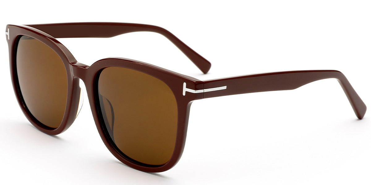 Wine Red + Amber Polarized Lenses (SG4626-3)