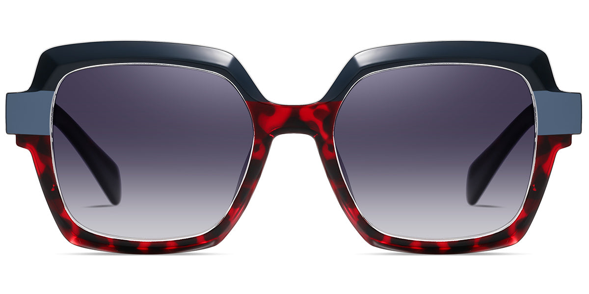 Pattern Blue + Gradient Gray Polarized Lenses (SG6224-5)