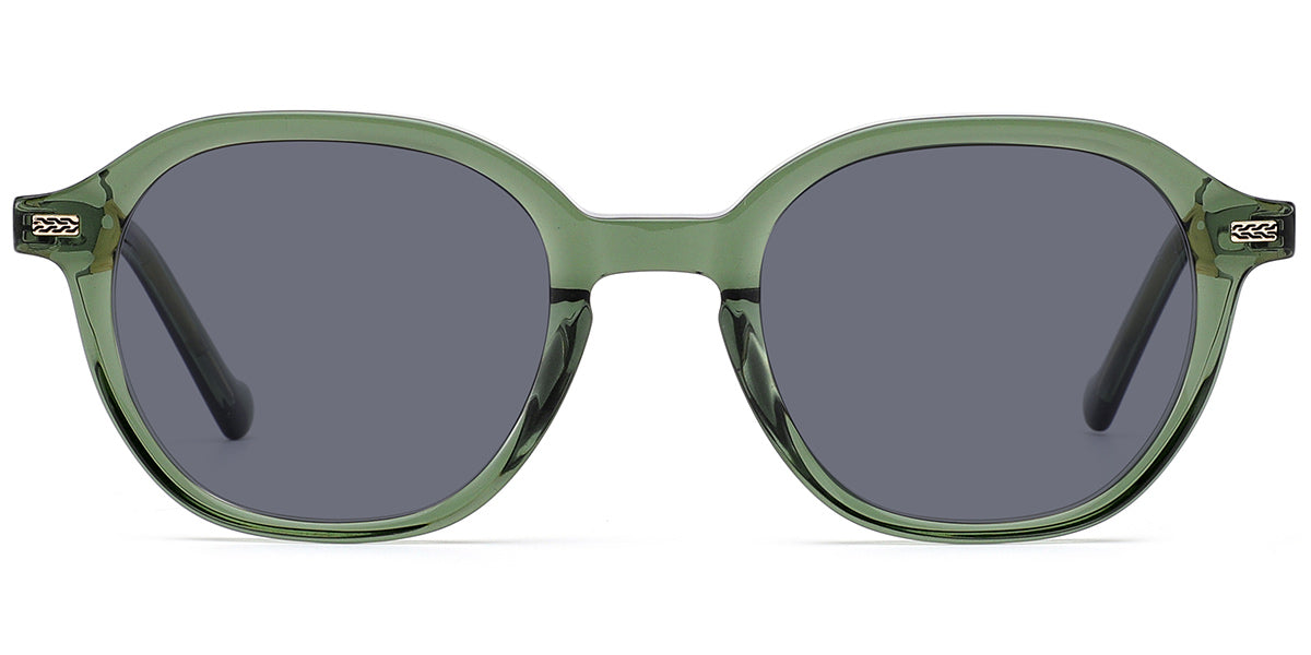 Translucent Green + Dark Gray Polarized Lenses (SG6713-4)