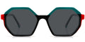 Pattern Black + Dark Gray Polarized Lenses (SG5587-1)