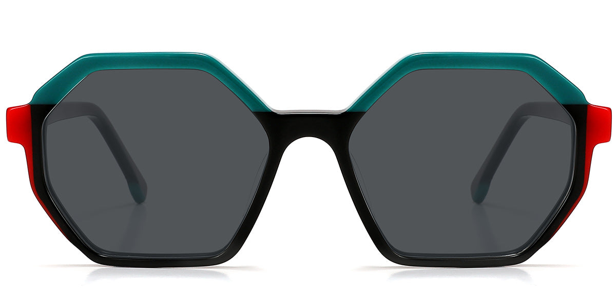 Pattern Black + Dark Gray Polarized Lenses (SG5587-1)