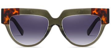 Pattern Green + Gradient Gray Polarized Lenses (SG6226-3)