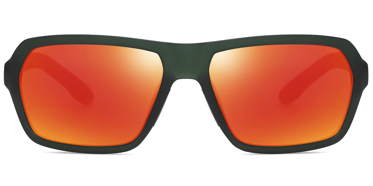 Green + Mirrored Red Polarized Lenses (SG6149-4)
