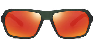 Green + Mirrored Red Polarized Lenses (SG6149-4)