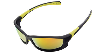 Black + Mirrored Yellow Polarized Lenses (SG6283-1)