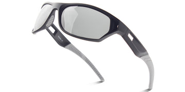 Matte Black + Dark Gray Polarized Lenses (SG6289-2)