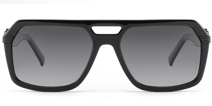 Black + Dark Gray Polarized Lenses (SG6106-1)