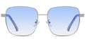 Silver + Gradient Blue Polarized Lenses (SG5000-1)