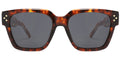 Tortoiseshell + Dark Gray Polarized Lenses (SG5043-2)